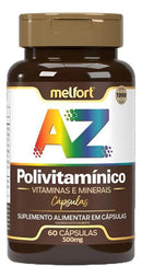 MELFORT - POLIVITAMINICO AZ 500 MG 60 CAPS