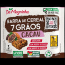 DA MAGRINHA - BARRA 7 GRAOS 45G C/3UN - CACAU - CAIXA 12UN