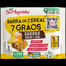 DA MAGRINHA - BARRA 7 GRAOS 45G C/3UN - BANANA AVEIA E MEL - CAIXA 12UN