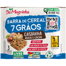 DA MAGRINHA - BARRA 7 GRAOS 45G C/3UN - CASTANHA AVELA CACAU - CAIXA 12UN