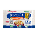 DA MAGRINHA - PIPOCA MICROONDAS DA MAGRINHA 90G CAIXA 24UN - MANTEIGA - CAIXA 24UN